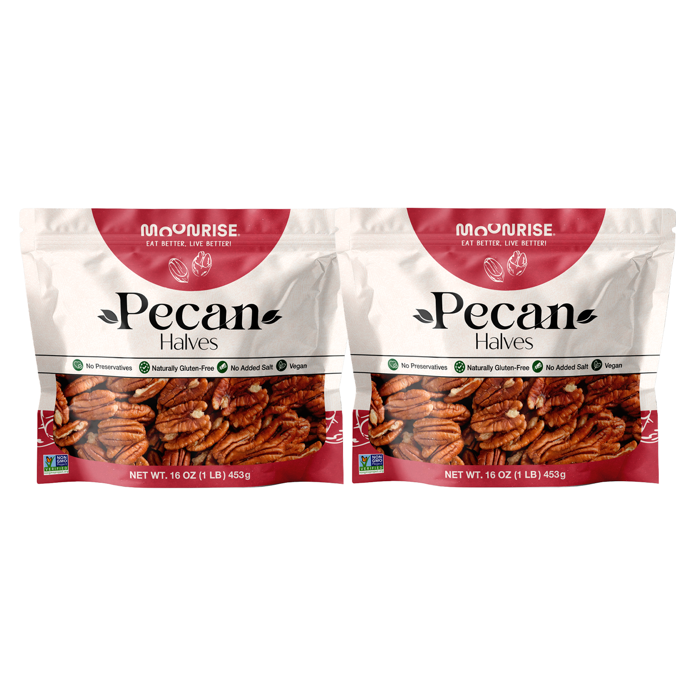 Pecan Halves 2 Pack (Copia) Moonrisefoods