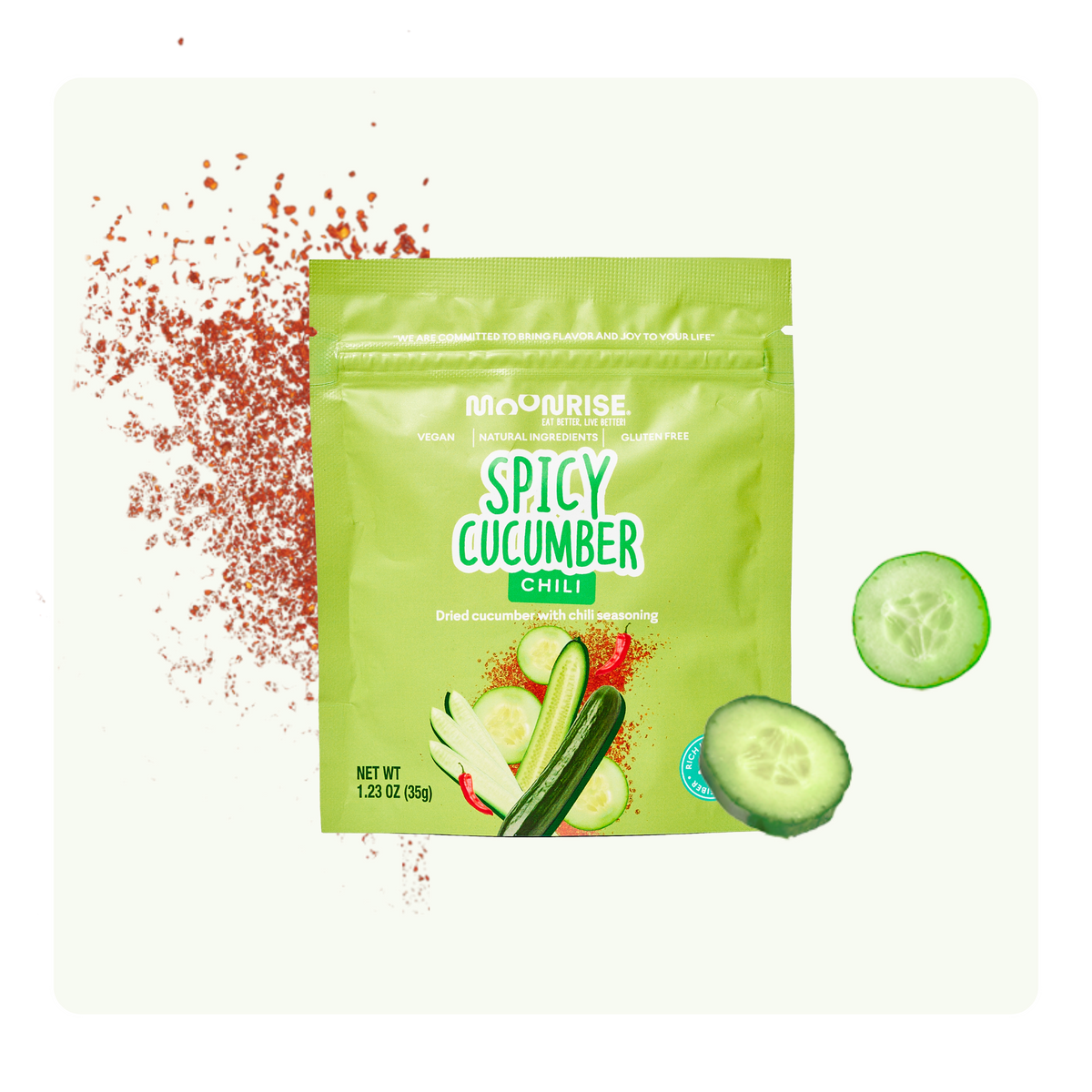 Spicy Dried Cucumber Moonrisefoods