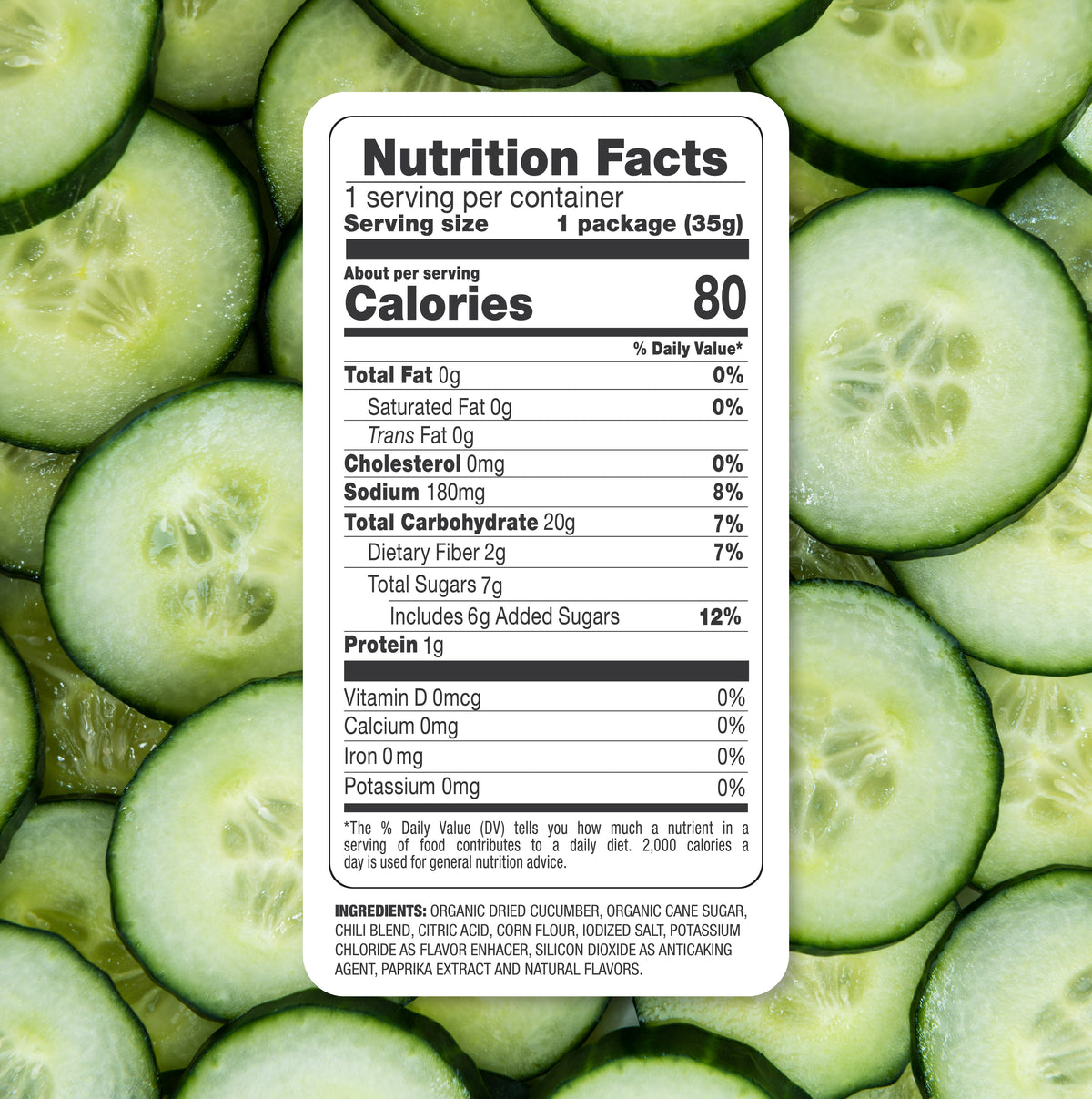 Spicy Dried Cucumber 6 Pack Moonrisefoods