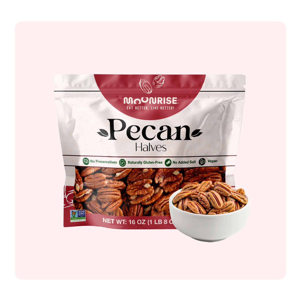 Pecan Halves Moonrisefoods