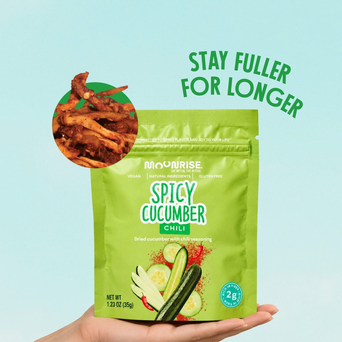 Spicy Dried Cucumber Moonrisefoods
