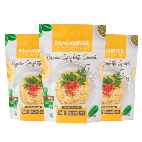 Organic Dried Spaghetti Squash 6 Pack Moonrisefoods