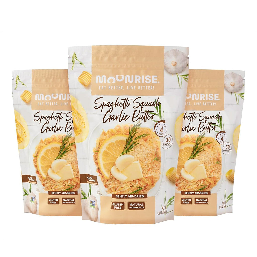 Dried Spaghetti Squash Garlic Butter 3 Pack MOONRISE
