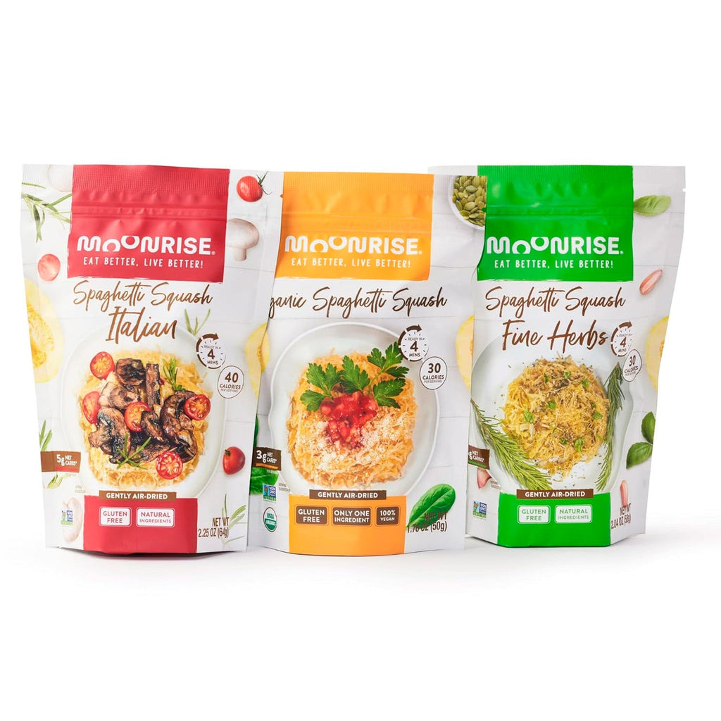Dried Spaghetti Squash VARIETY PACK 3 Pack MOONRISE