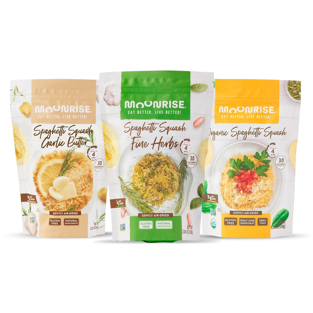 Dried Spaghetti Squash VARIETY PACK 3 Pack MOONRISE