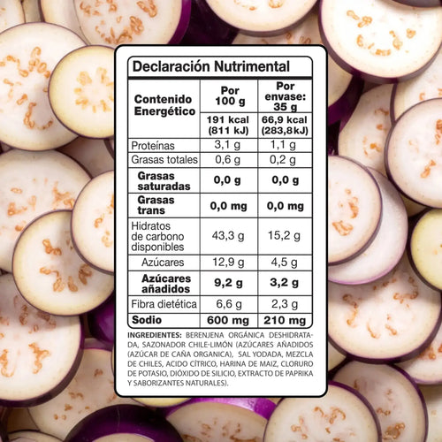 Berenjena Enchilada Deshidratada (Copia) (Copia) Moonrisefoods